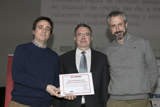 ACIS2in recibe uno de los 10 premios otorgados por la Universidad Politécnica de Madrid a las mejores ideas de negocio.